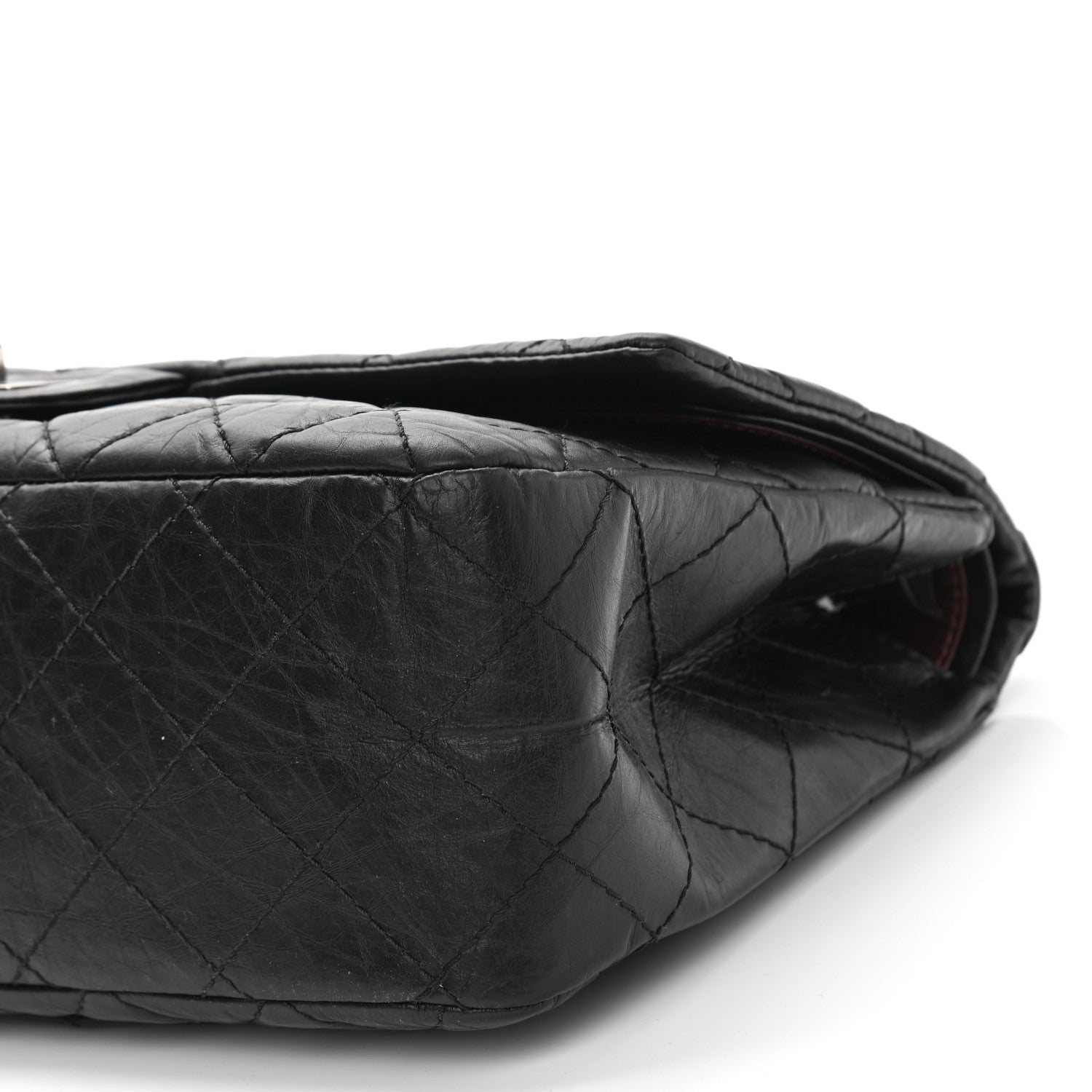 Chanel Aged Calfskin Quilted 2.55 Reissue 227 Flap Black 10 of 11