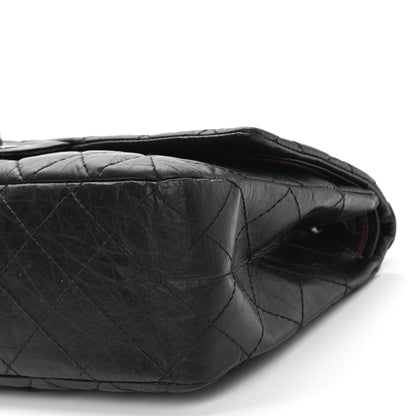 Chanel Aged Calfskin Quilted 2.55 Reissue 227 Flap Black 10 of 11