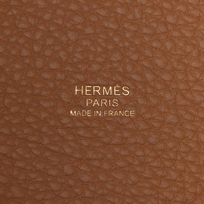 Hermes Taurillon Clemence Picotin Lock 18 PM Chai 5 of 9