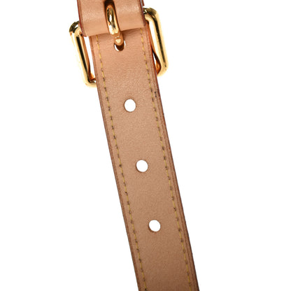 Louis Vuitton Vachetta 25mm Adjustable Shoulder Strap VVN 3 of 4