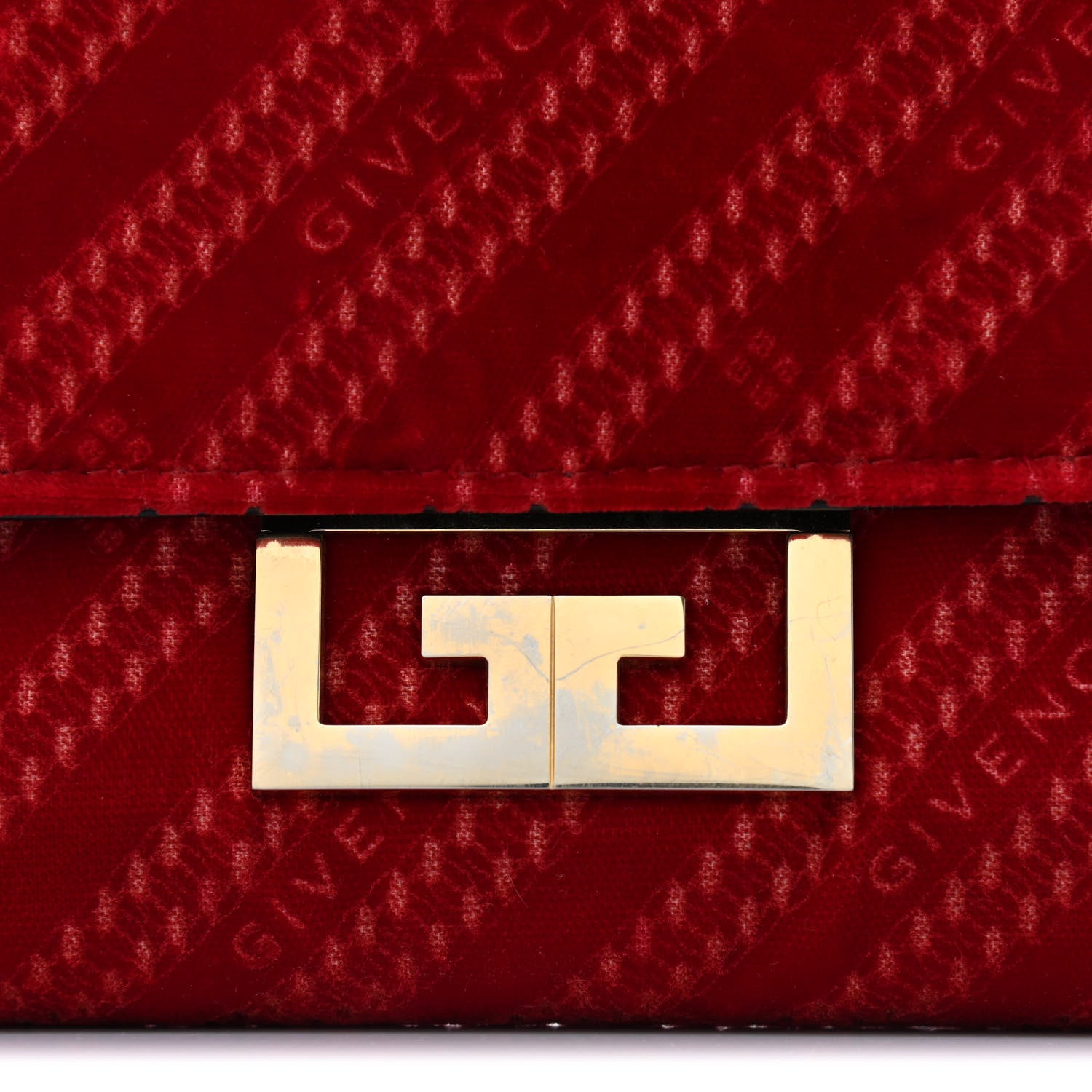 Givenchy Velvet Logo Mini Eden Red 8 of 10