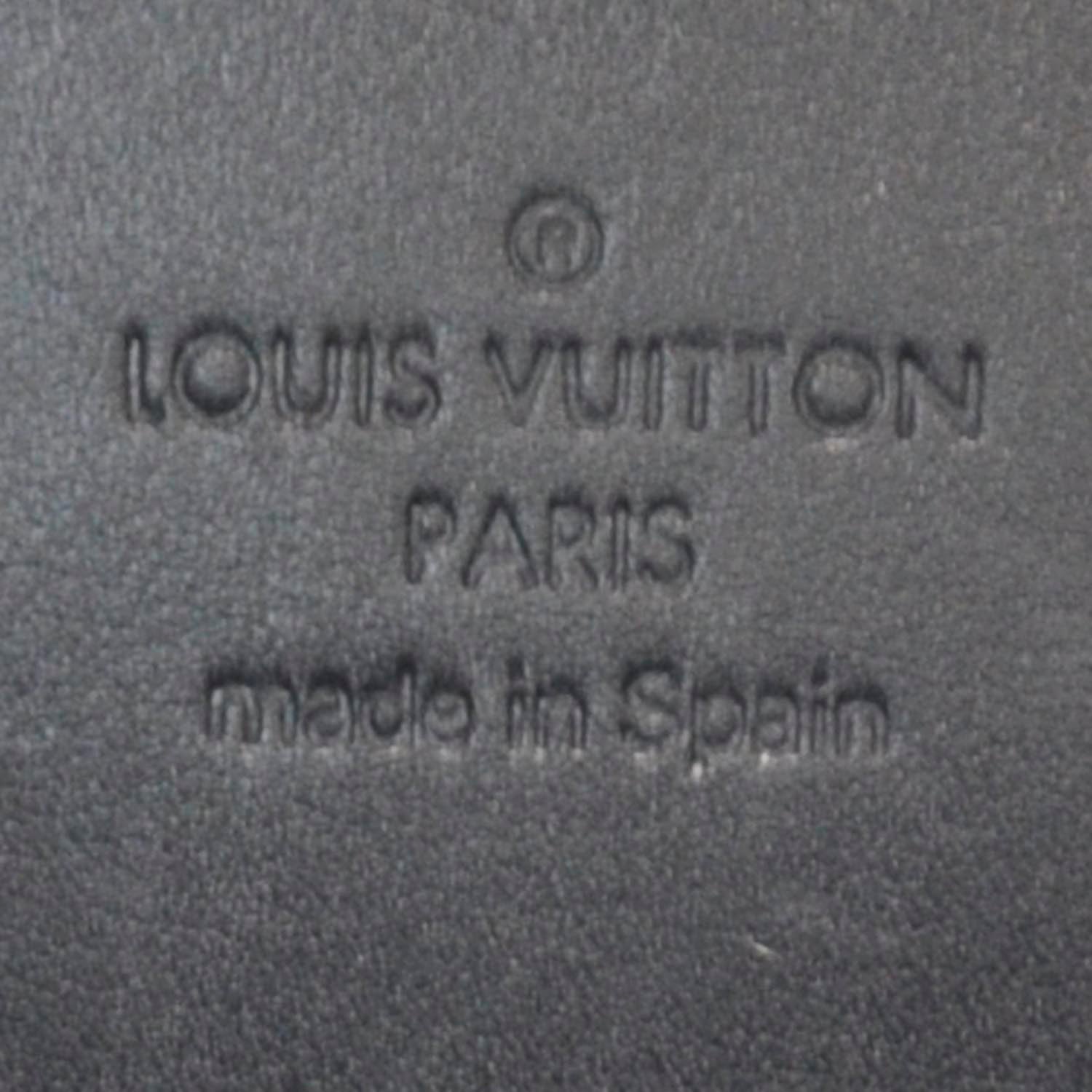 Louis Vuitton Damier Vernis Ange GM Black 7 of 9