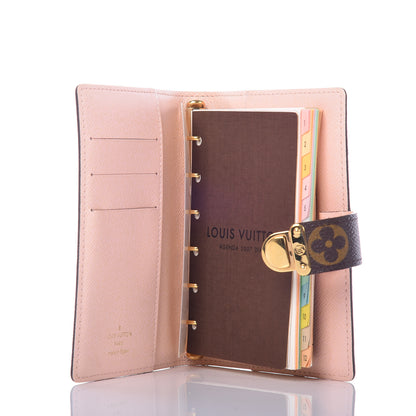 Louis Vuitton Monogram Koala Small Ring Agenda Cover Rose 5 of 10