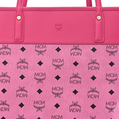 MCM Visetos Aren Tote Pink 9 of 11