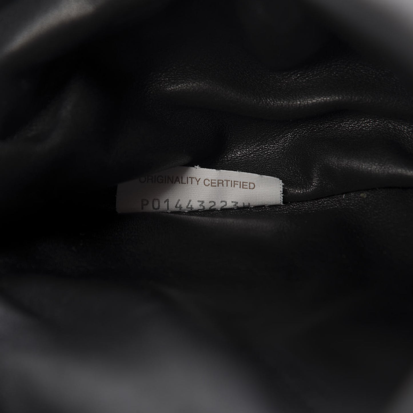Nappa The Belt Chain Pouch Black