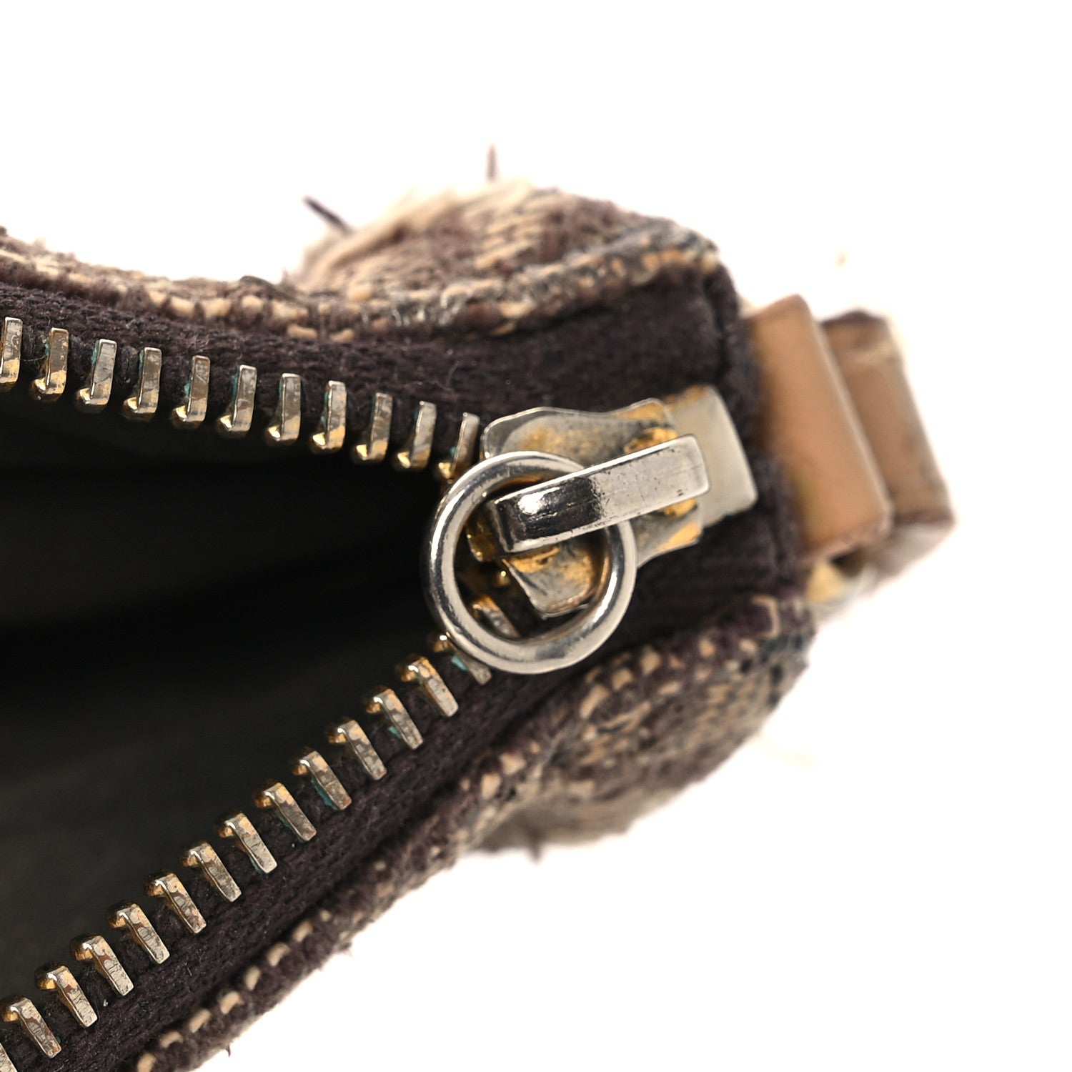 Christian Dior Monogram Mini Saddle Pochette Brown 14 of 15