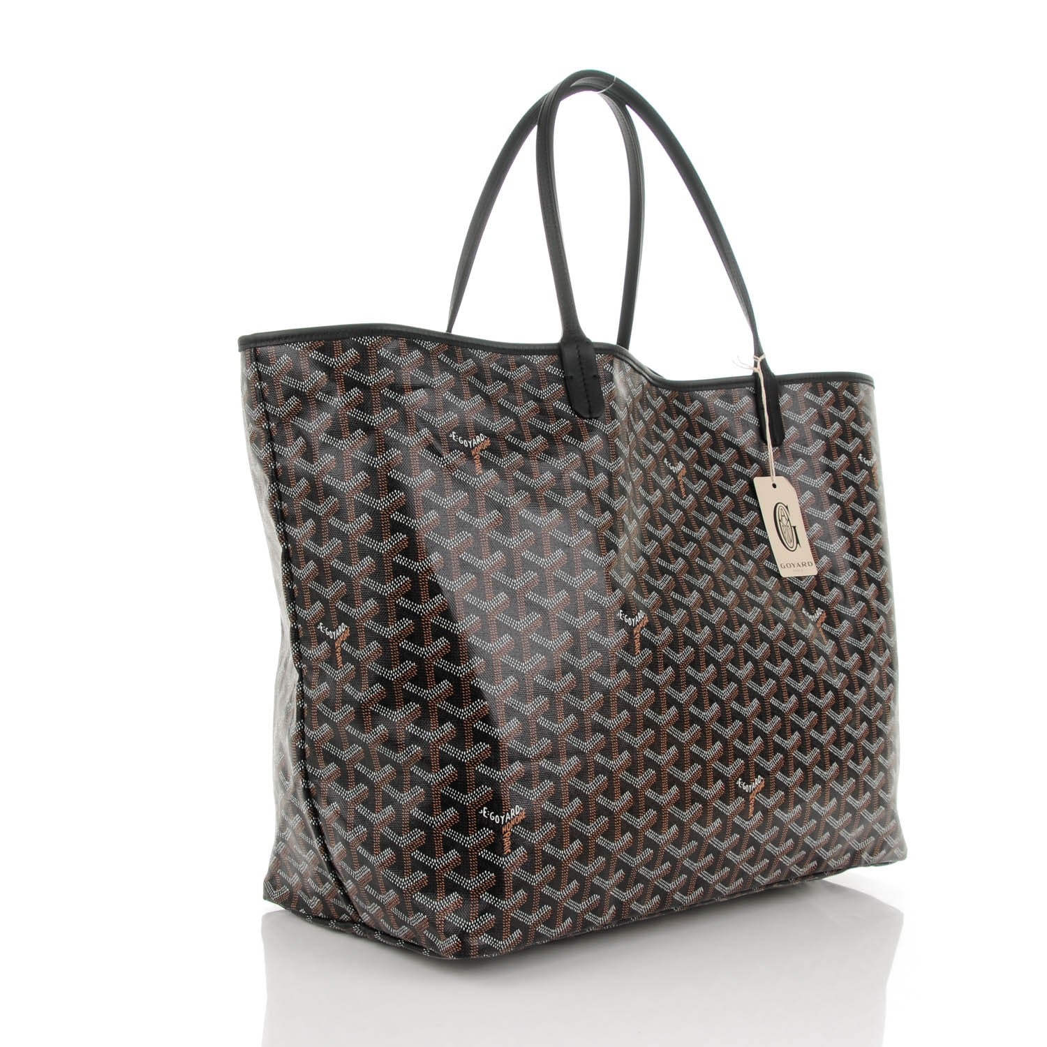 Goyard Goyardine Saint Louis GM Black 4 of 9
