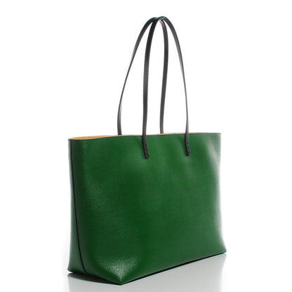 Fendi Vitello Elite Cuoio Monster Buggies Medium Roll Tote Emerald Black Multicolor Yellow 3 of 8
