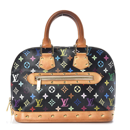 Louis Vuitton Monogram Multicolor Alma Black 1 of 8