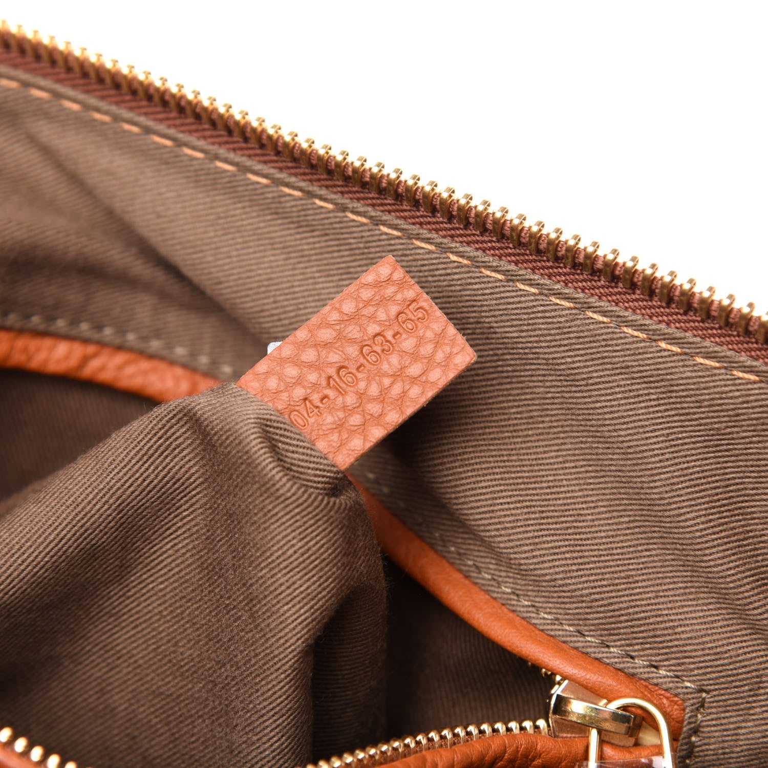 Chloe Calfskin Medium Marcie Satchel Tan 8 of 12