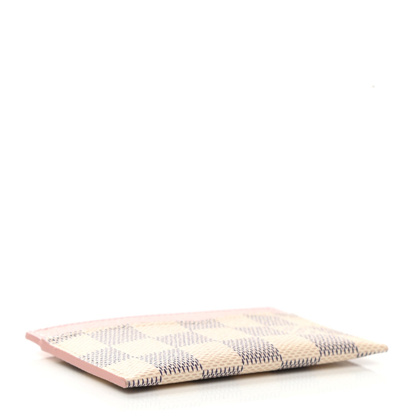 Damier Azur Daily Card Holder Rose Ballerine