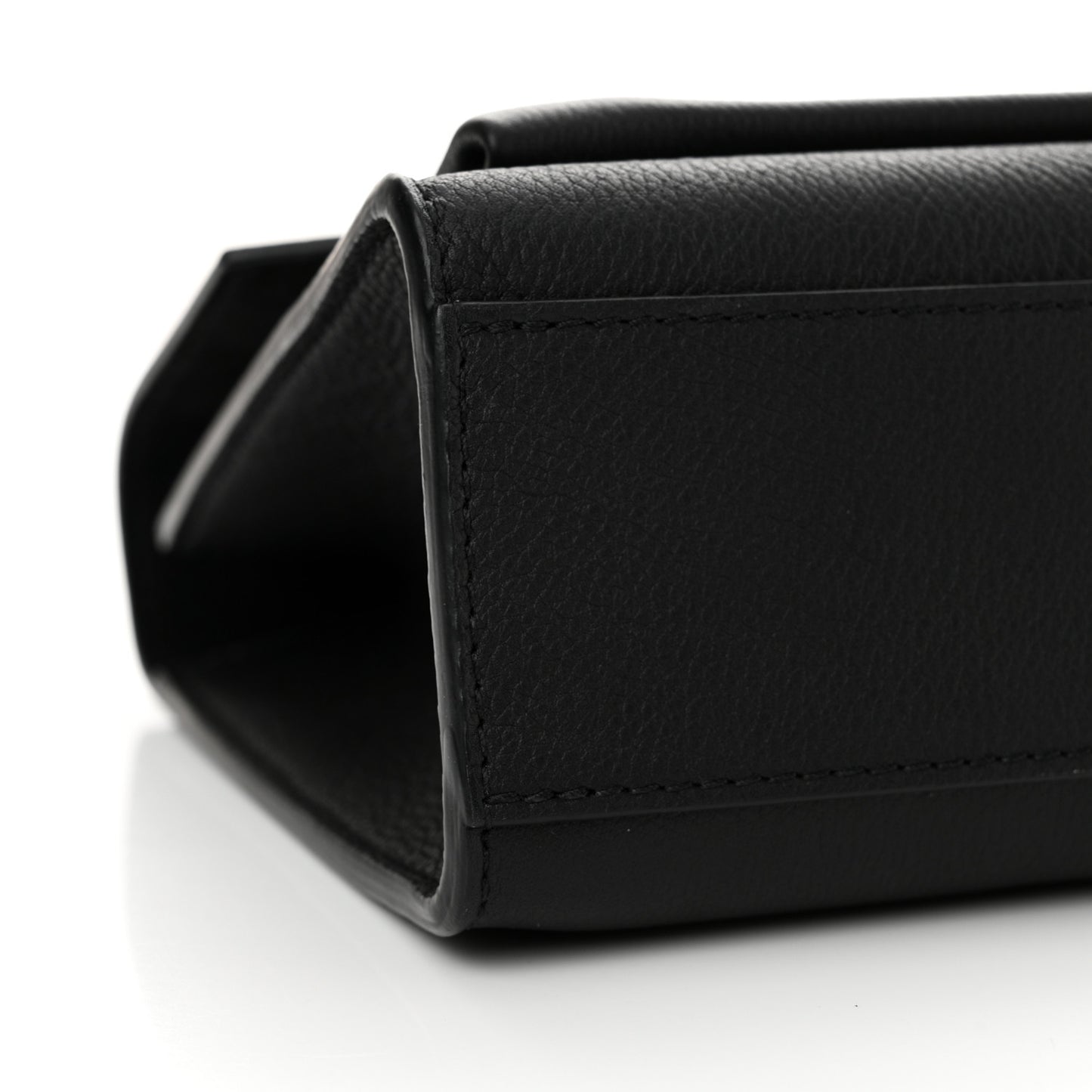Soft Calfskin My Lockme Chain Bag BB Black