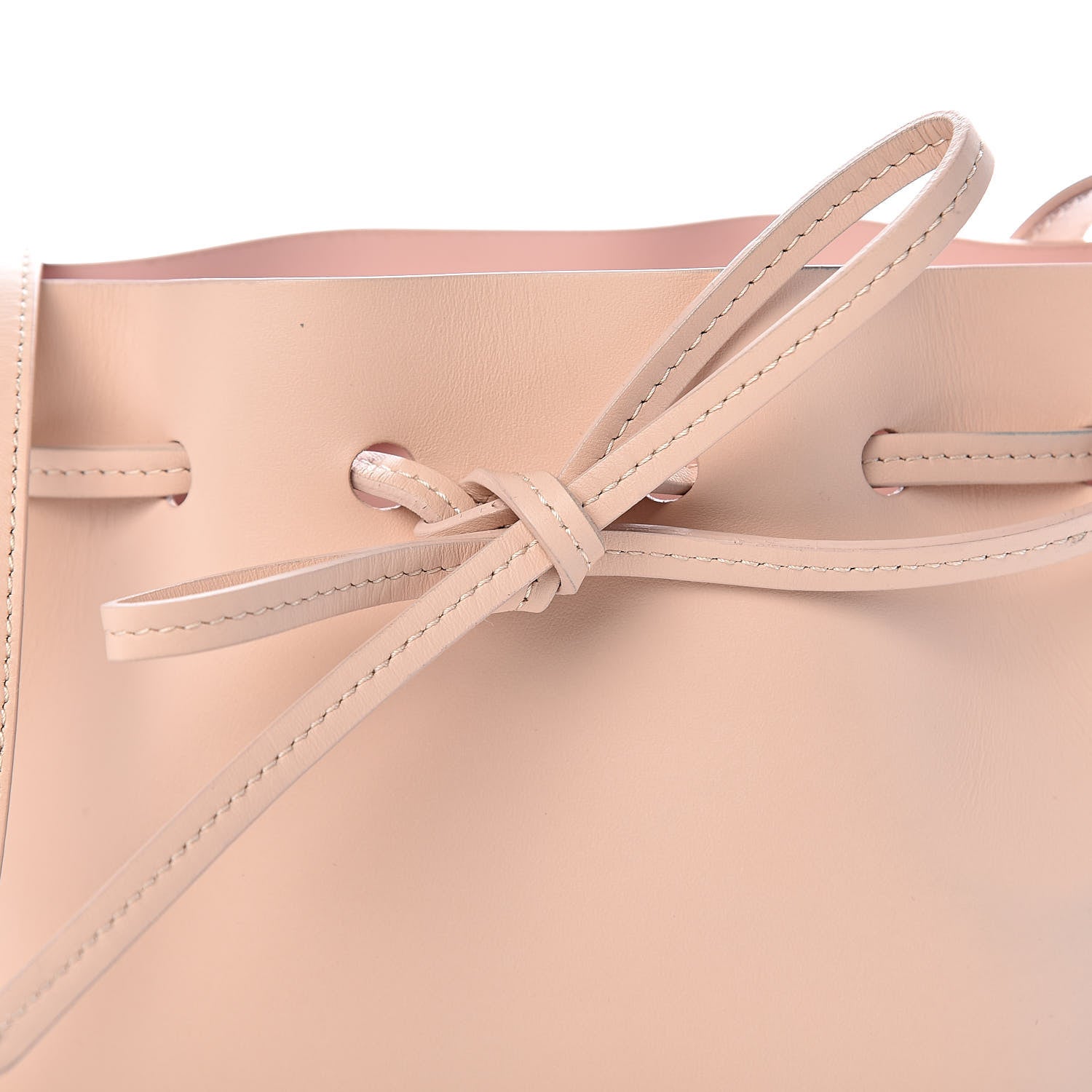 Mansur Gavriel Calfskin Mini Mini Bucket Bag Rosa 10 of 10