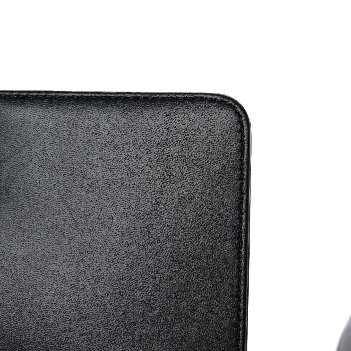 Lambskin LED Iridescent Metal Small Boy Flap Black Multicolor