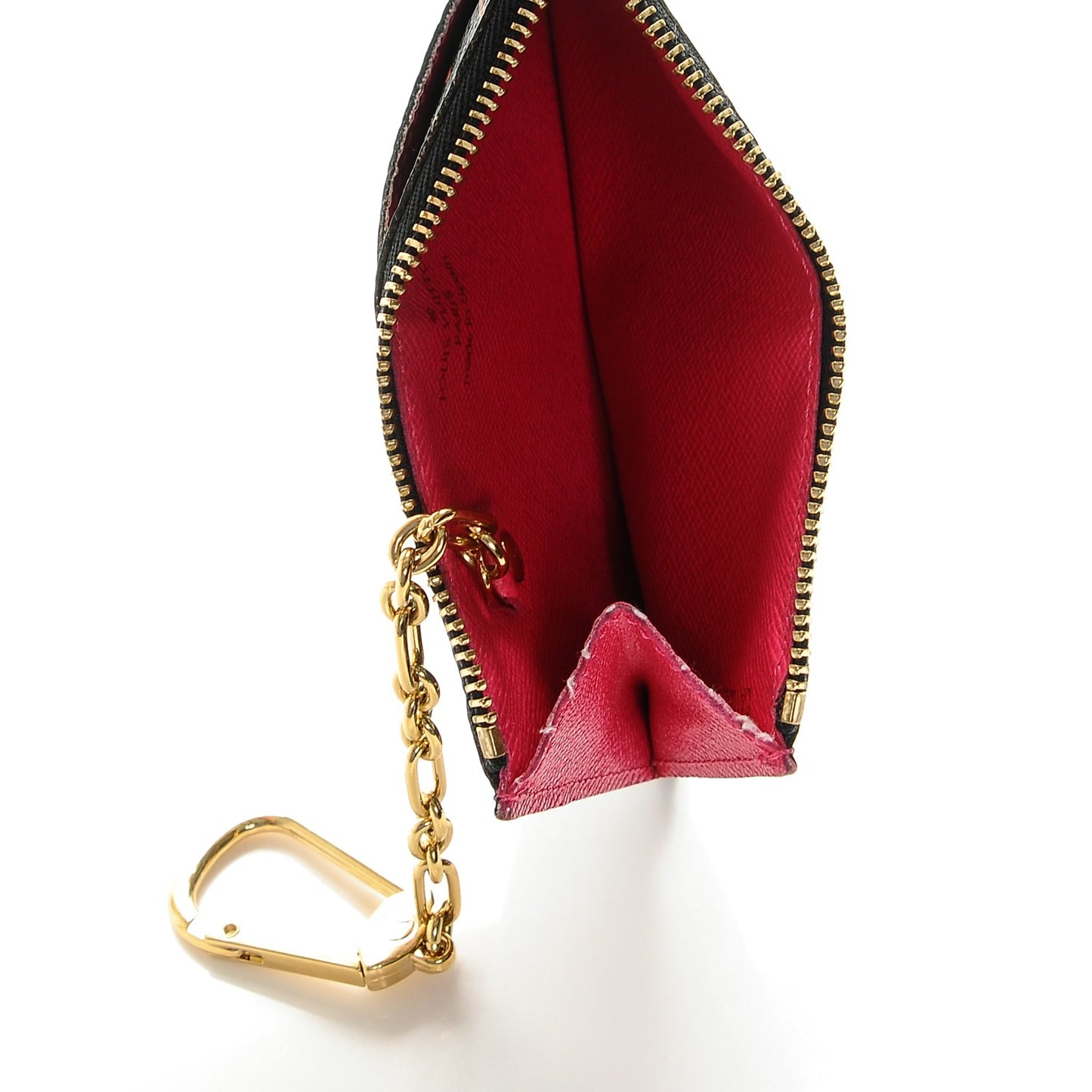 Monogram Multicolor Key Pouch Black Grenade