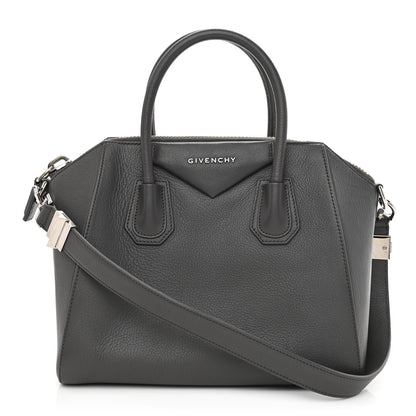 Givenchy Sugar Goatskin Small Antigona Dark Grey 1 of 9
