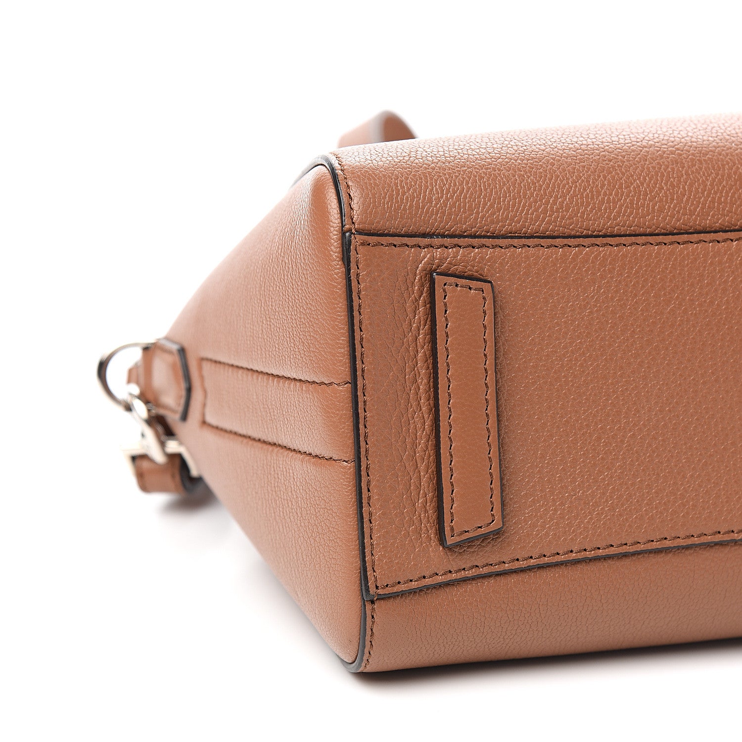 Givenchy Sugar Goatskin Mini Antigona Caramel 7 of 9