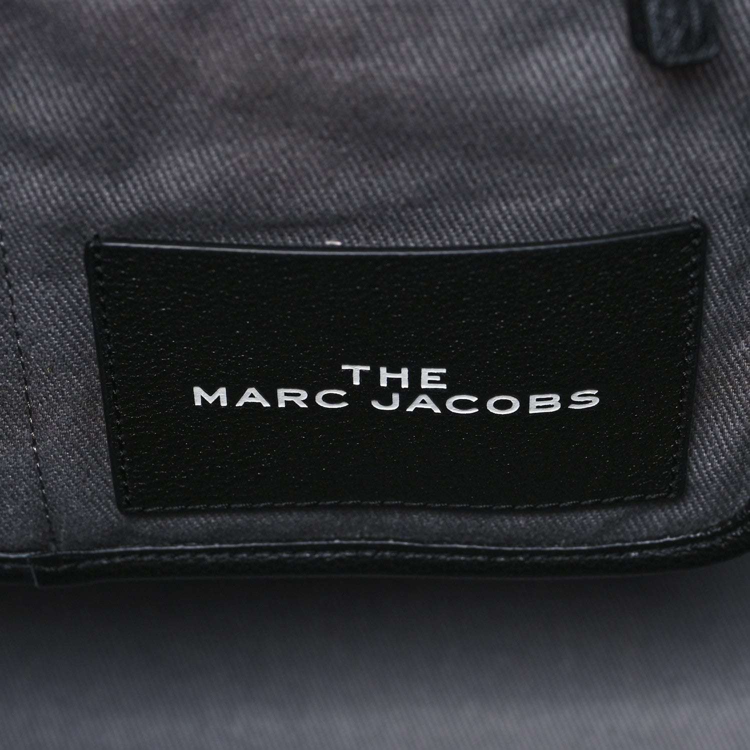 Marc Jacobs Grained Calfskin Large The Tote Bag Black 6 of 11