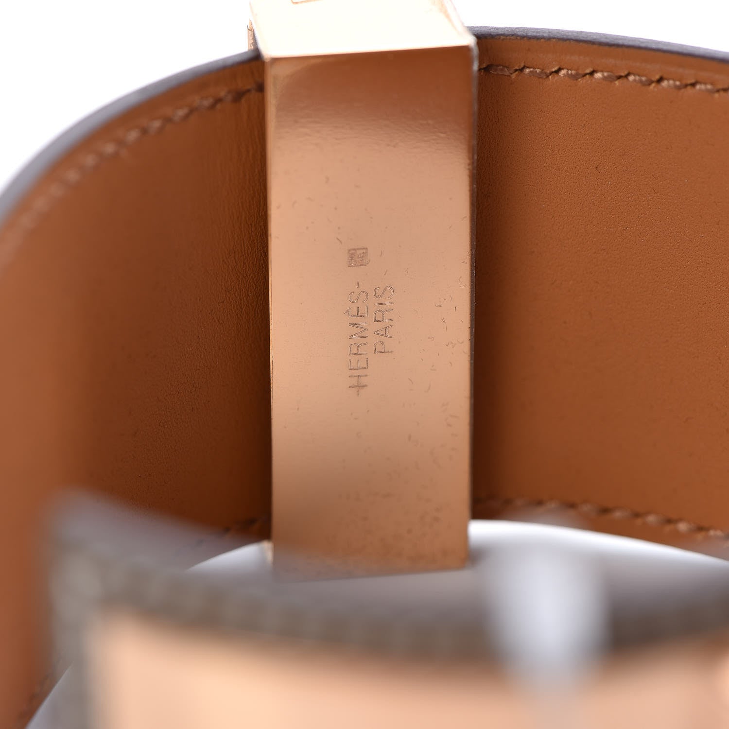 Hermes Swift Collier De Chien CDC Bracelet T2 Etoupe 6 of 7
