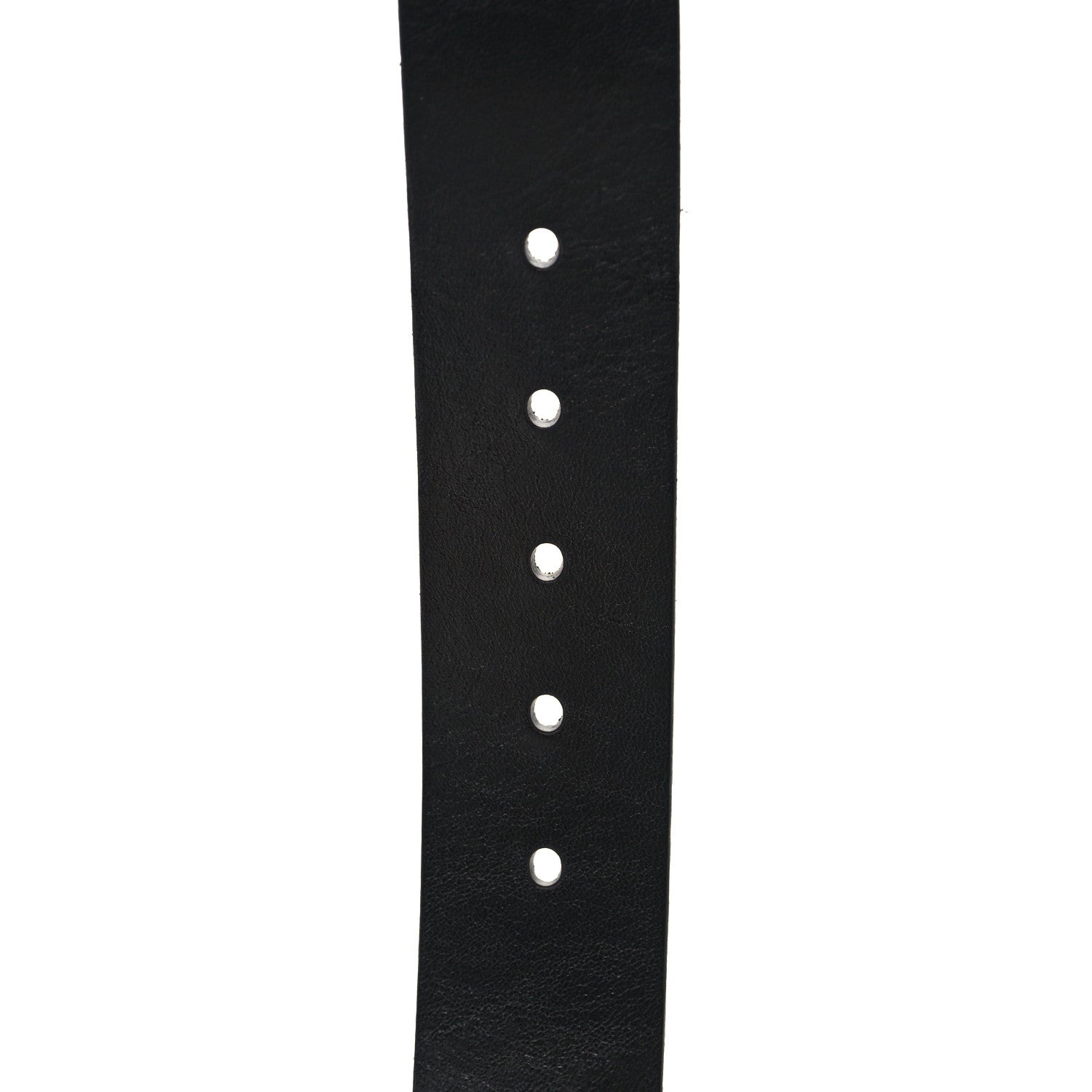 Saint Laurent Calfskin Monogram Cheyenne Belt 85 Black 5 of 6