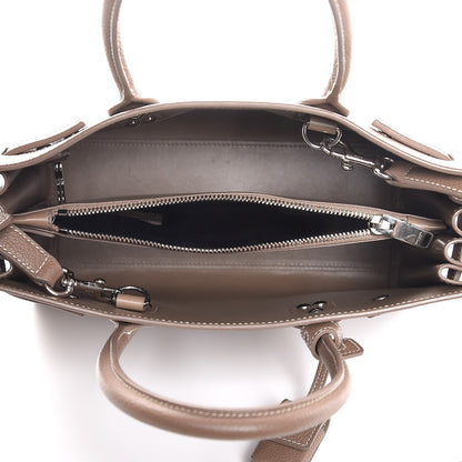 Saint Laurent Grained Calfskin Topstich Baby Sac De Jour Taupe 6 of 8
