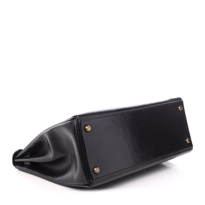 Hermes Box Kelly Retourne 28 Black 3 of 8
