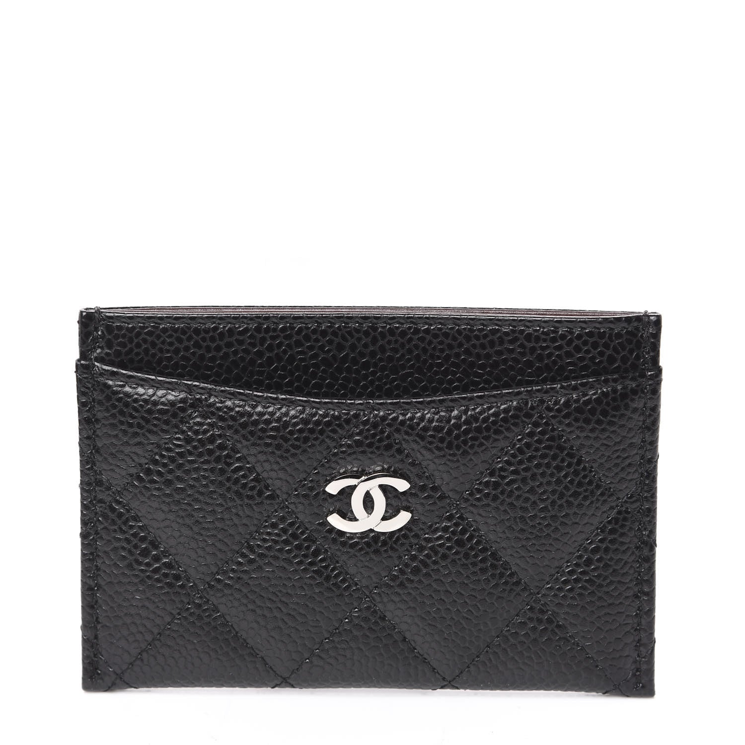 Chanel Caviar Quilted Card Holder Black 1 of 7