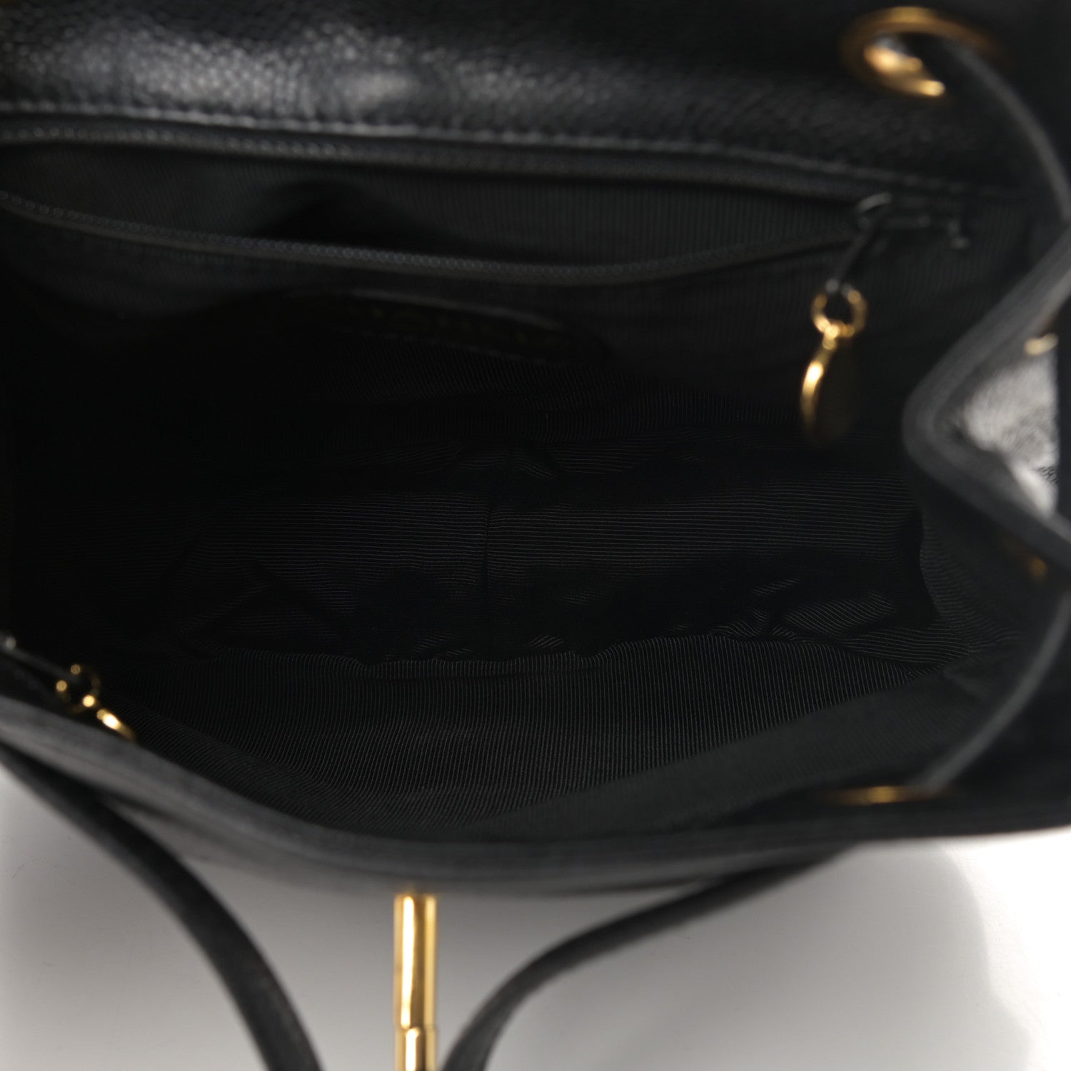 Chanel Caviar CC Backpack Black 5 of 15