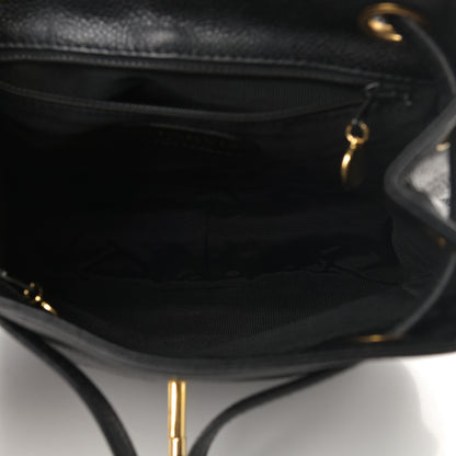 Chanel Caviar CC Backpack Black 5 of 15