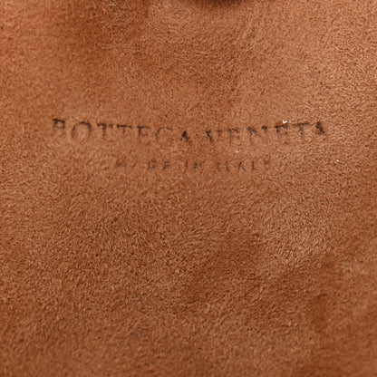 Bottega Veneta Crackled Calfskin The Pouch Oversized Clutch Zabaione 6 of 9