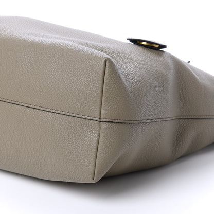 Prada Vitello Daino Zippered Tote Argilla 7 of 9