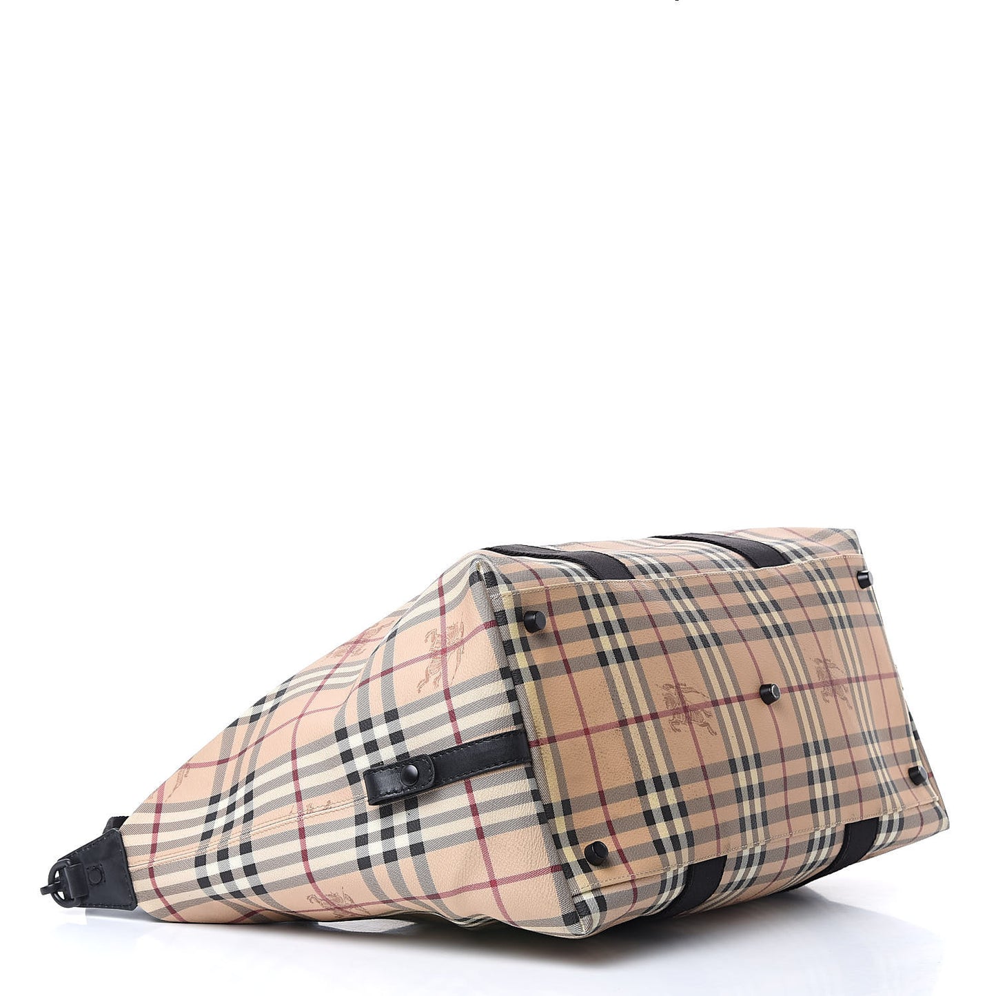 Haymarket Check Duffle Bag Black