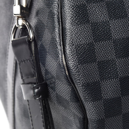 Louis Vuitton Damier Graphite Keepall Bandouliere 55 25 of 32