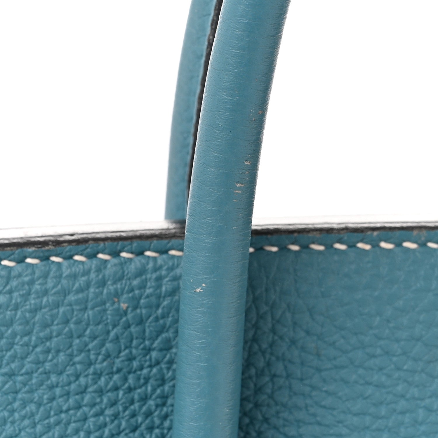 Hermes Togo Birkin 35 Blue Jean 12 of 14