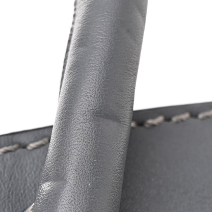 Valentino Garavani Vitello Rockstud Double Handle Tote London Stone 13 of 16