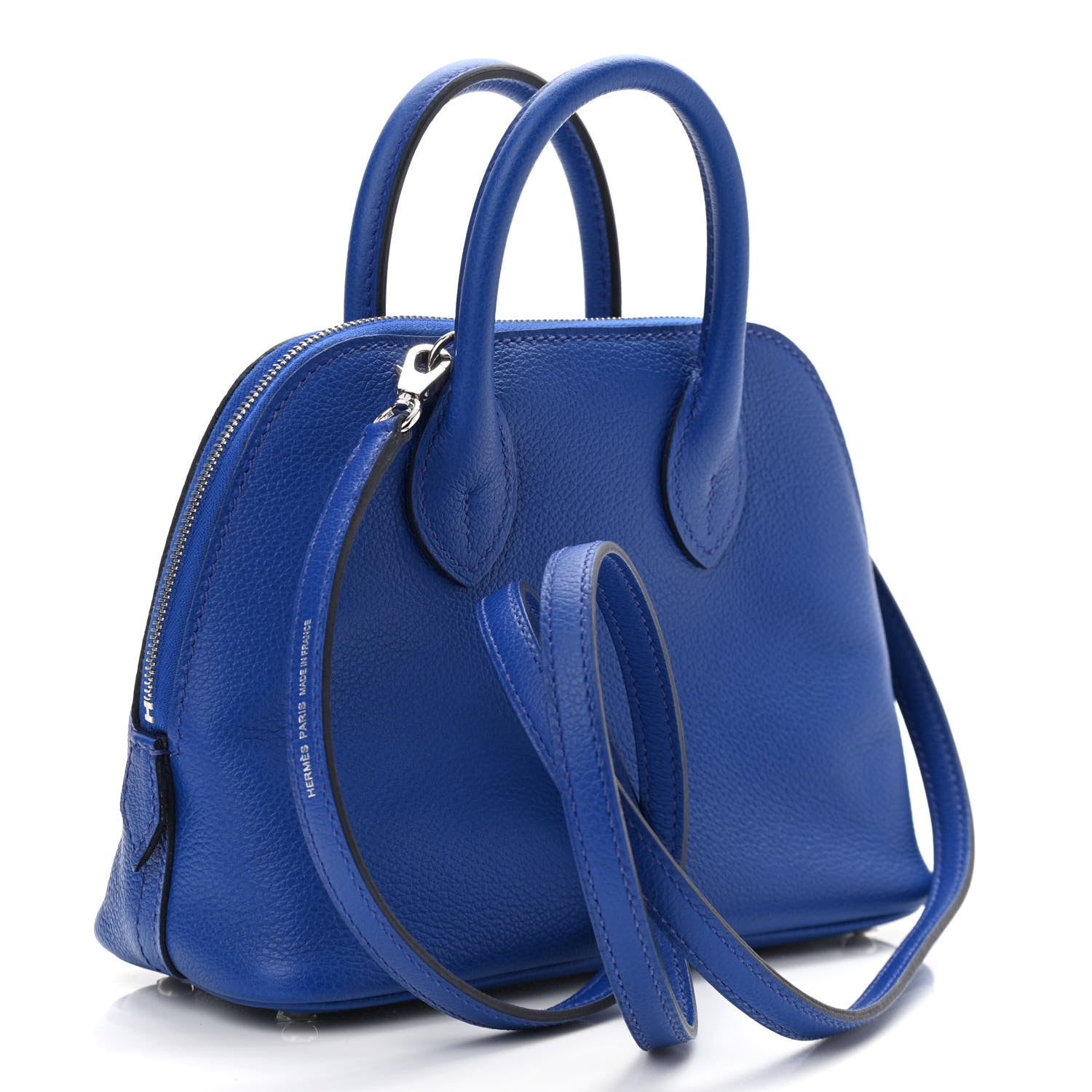 Hermes Evercolor Verso Mini 1923 Bolide Bleu Royal Fauve 3 of 12