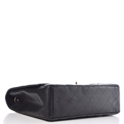 Chanel Caviar Quilted Maxi Single Flap Black 4 of 10