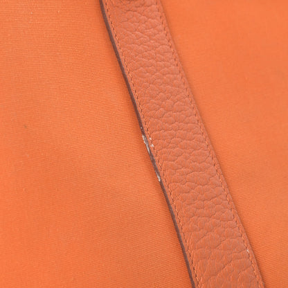 Hermes Toile Negonda Garden Party Tote 36 MM Orange 13 of 18