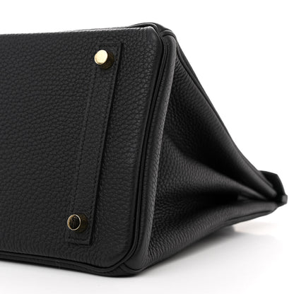 Hermes Togo Birkin 30 Black 10 of 11
