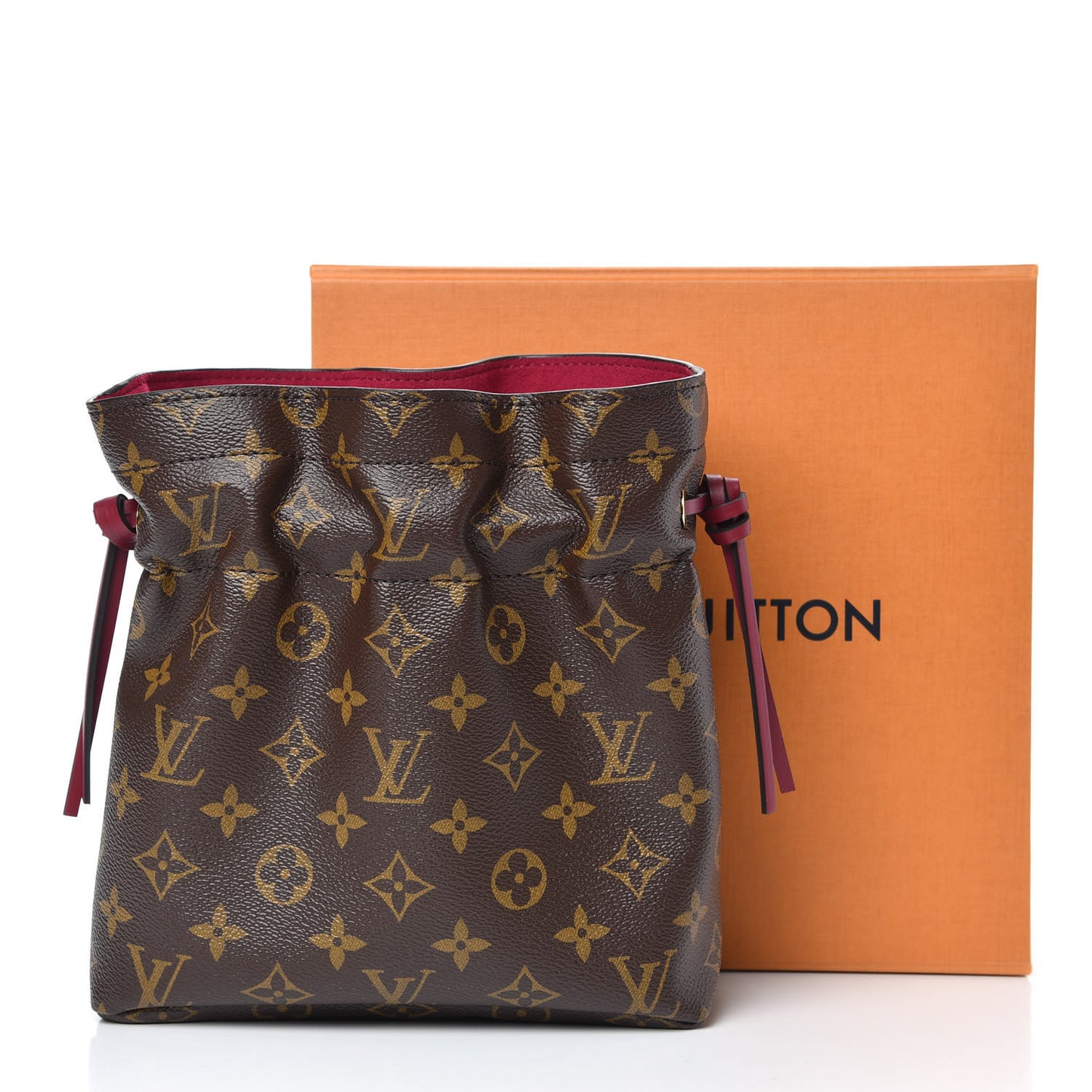 Monogram Pouch Noe Fuchsia