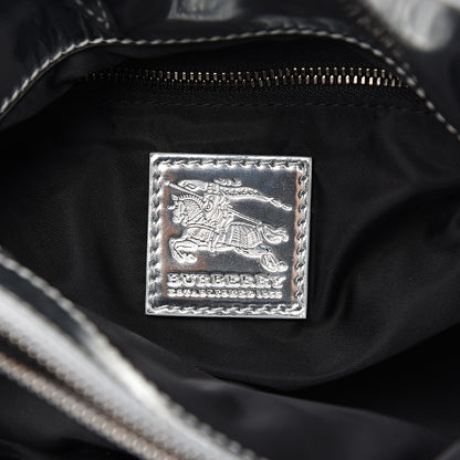Burberry Nylon Beat Check Lowry Silver 5 of 10