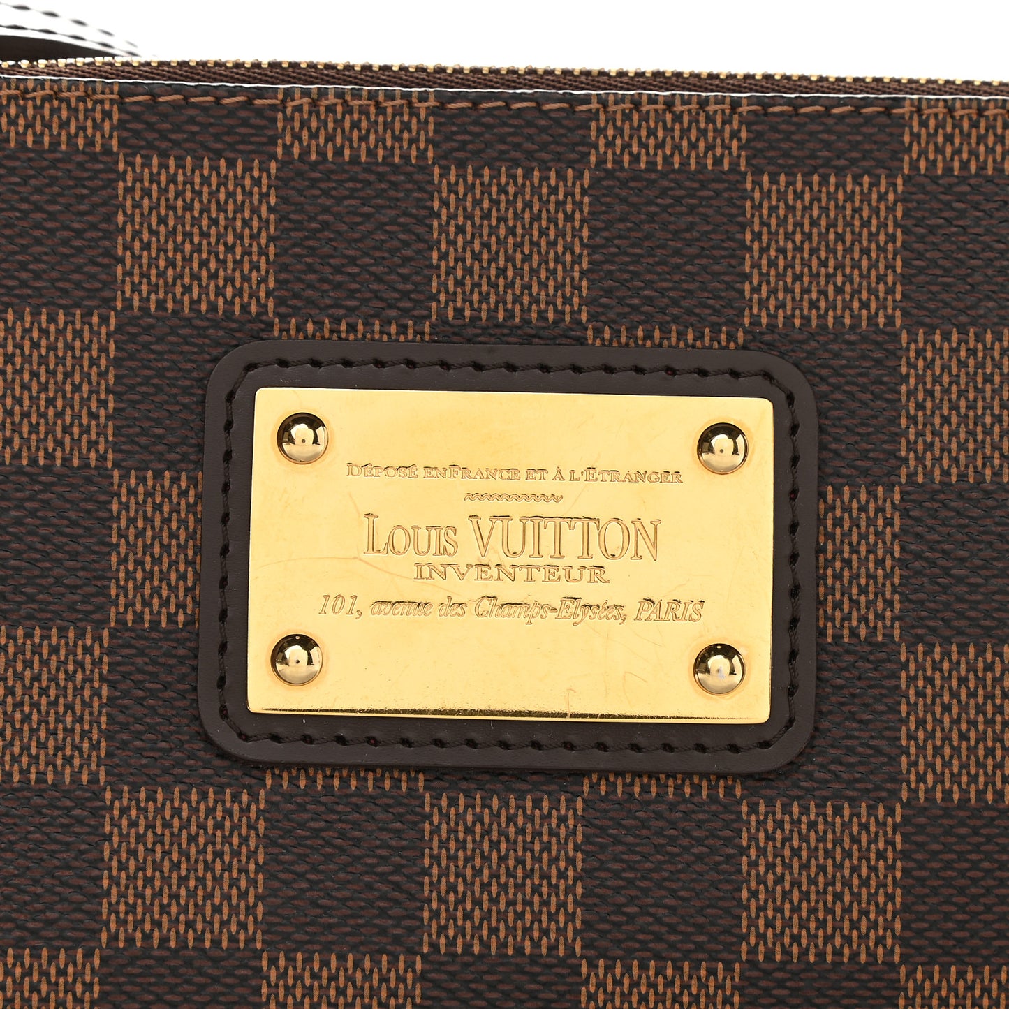 Damier Ebene Eva Clutch