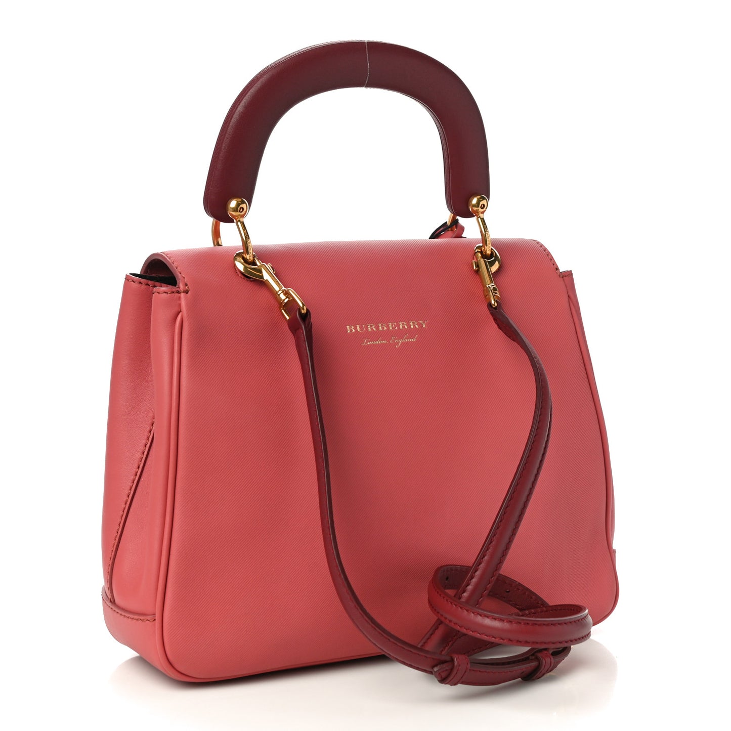 Trench Calfskin Medium DK88 Top Handle Bag Blossom Pink