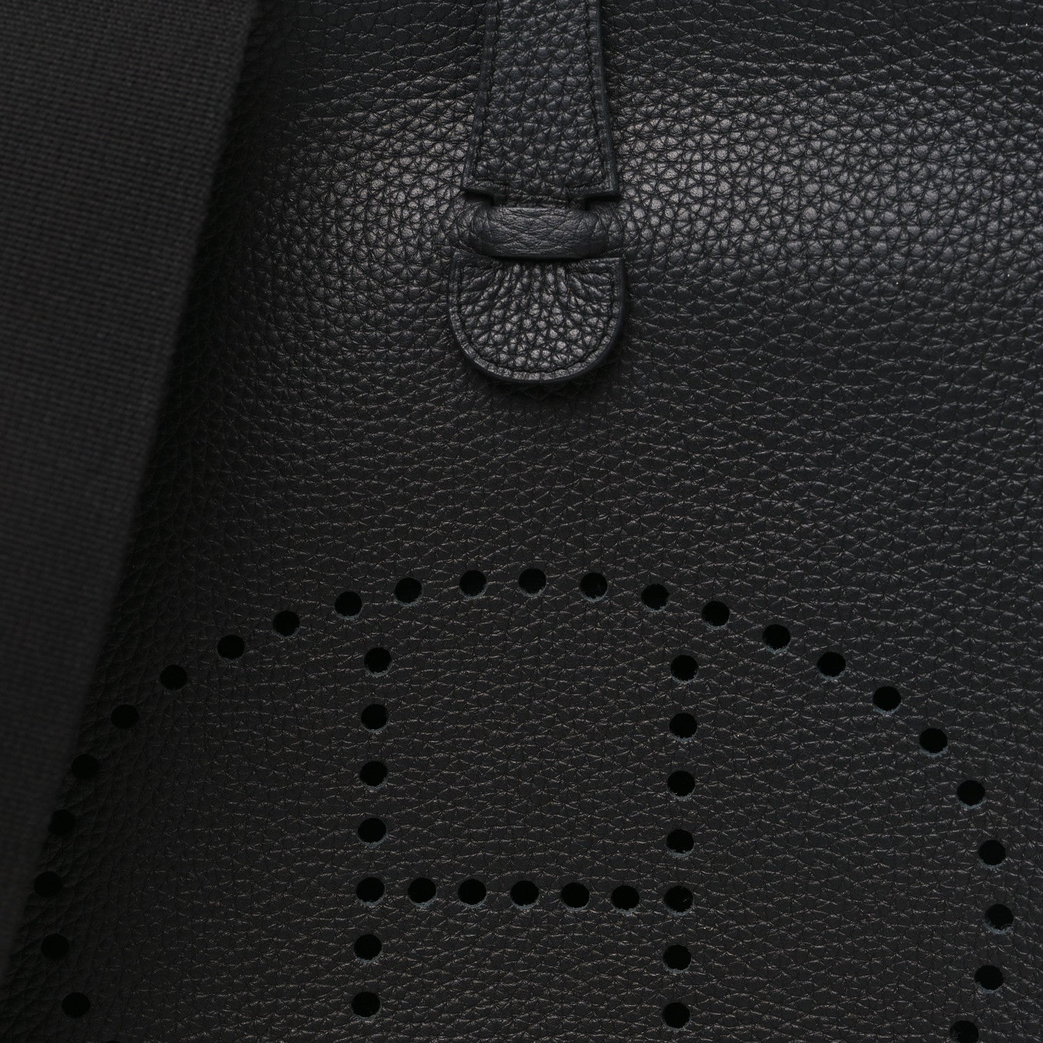 Hermes Taurillon Clemence Evelyne III GM Black 8 of 12