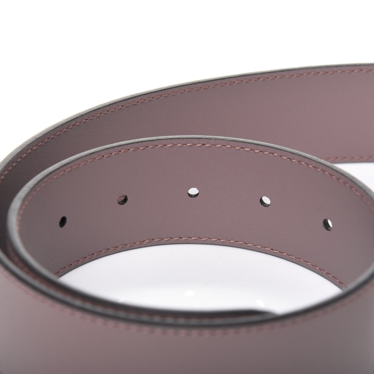 Calfskin Double G 40mm Belt 85 34 Porcelain Rose