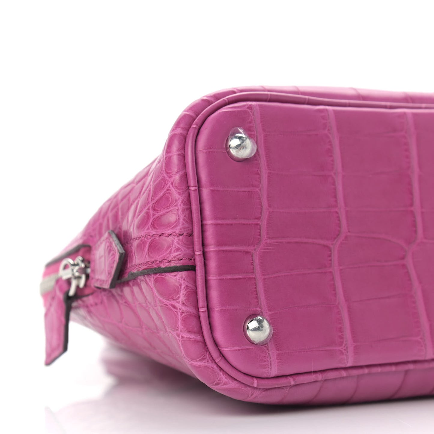 Matte Alligator Bolide Mini 1923 Rose Scheherazade
