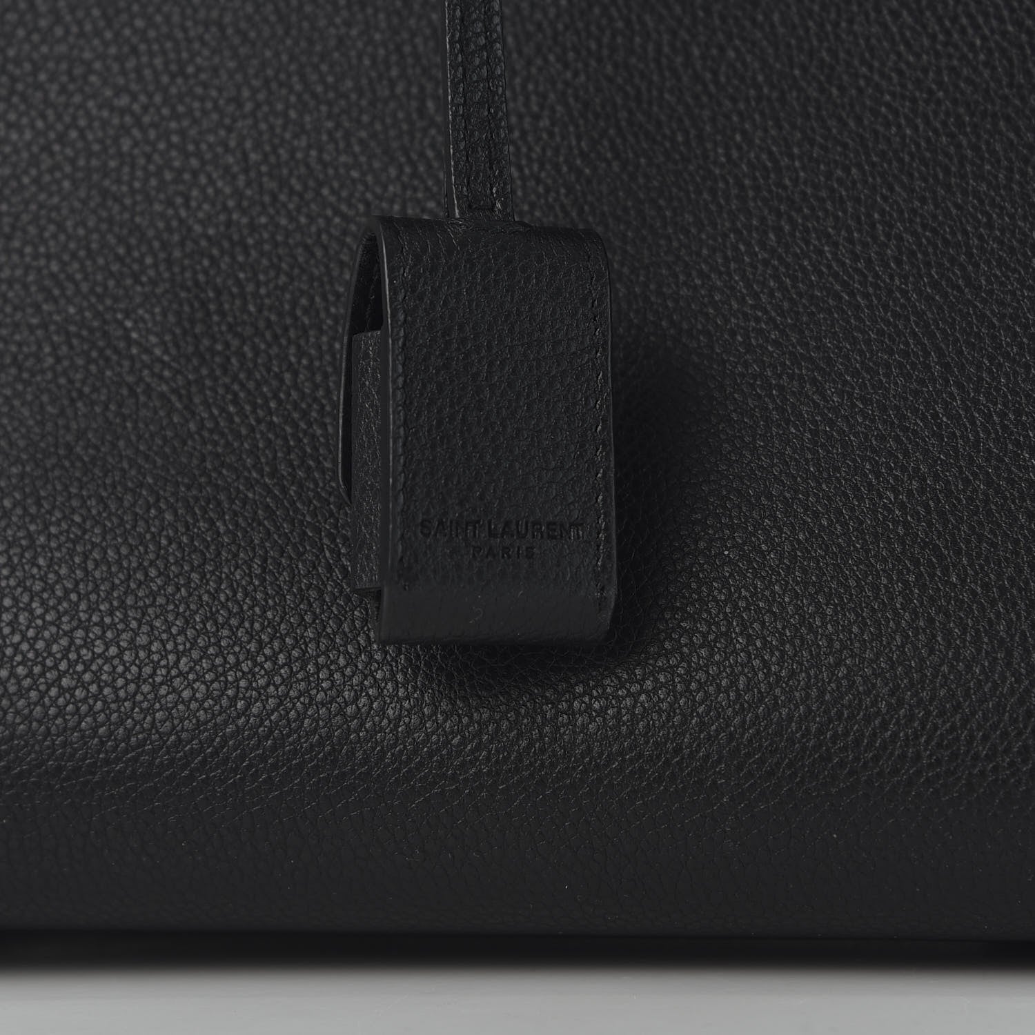 Saint Laurent Grained Calfskin Large Sac De Jour Carryall Black 9 of 10