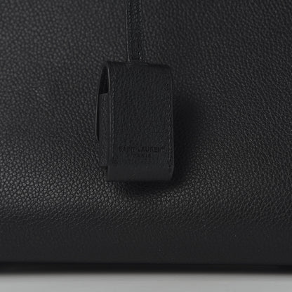 Saint Laurent Grained Calfskin Large Sac De Jour Carryall Black 9 of 10