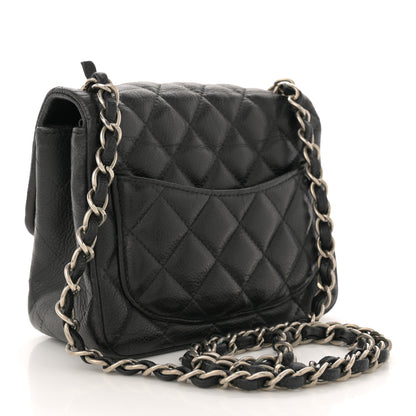 Chanel Caviar Quilted Mini Square Flap Black 3 of 12