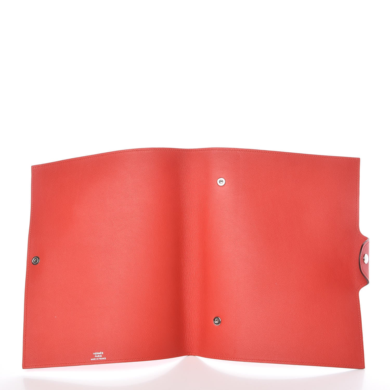 Hermes Swift Ulysse MM Notebook Cover Rouge Tomate 5 of 8